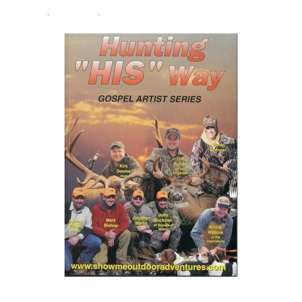 🪻BOGO🪻 Hunting HIS Way‎ Gospel Artist Series DVD: Ashley Ellison & Kirk Dooms